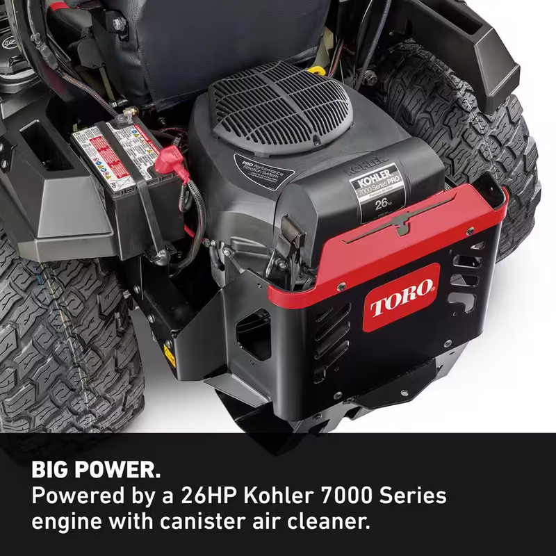 Titan MAX HAVOC Edition 60” Commercial Zero Turn Riding Mower with Powerful 26HP Kohler V-Twin and Durable Ironforged Deck