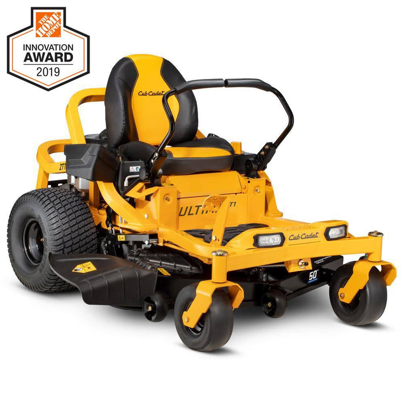 Experience Exceptional Lawn Care with the Cub Cadet Ultima 42" Zero Turn Riding Mower - Powered by a 22 HP V-Twin Kohler 7000 Engine and Dual Hydrostatic Drive!