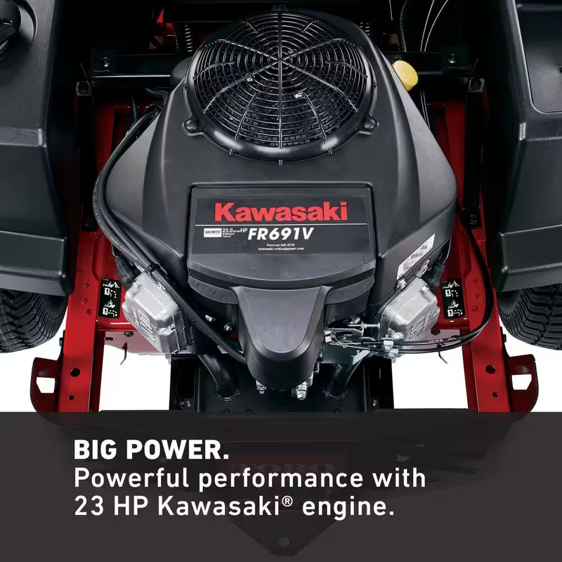 Experience the Power of Precision: 50" 23 HP Timecutter Zero Turn Riding Mower with Ironforged Deck and Kawasaki V-Twin Engine – Featuring Myride for Ultimate Comfort!