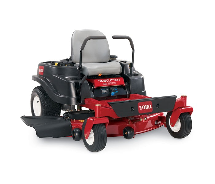 Toro TimeCutter SS5000 Zero Turn Lawn Mower - 50" Deck & 24.5HP Engine for Effortless Lawn Care